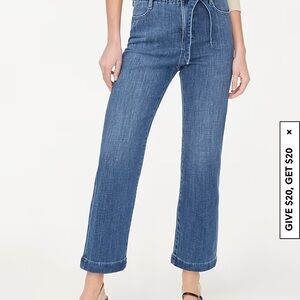 J Crew Paper-bag jean